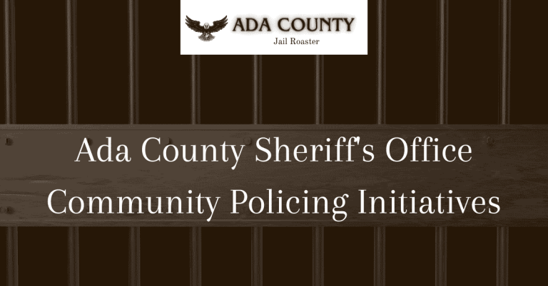 Ada County Sheriff's Office Community Policing Initiatives