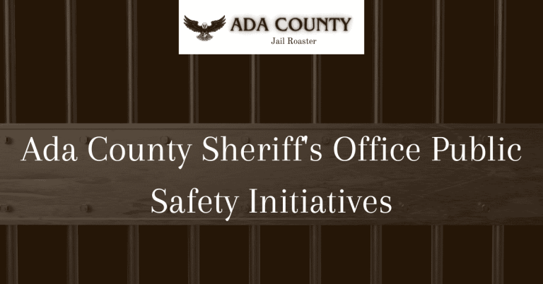 Ada County Sheriff's Office Public Safety Initiatives